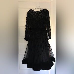 McDougal black party dress